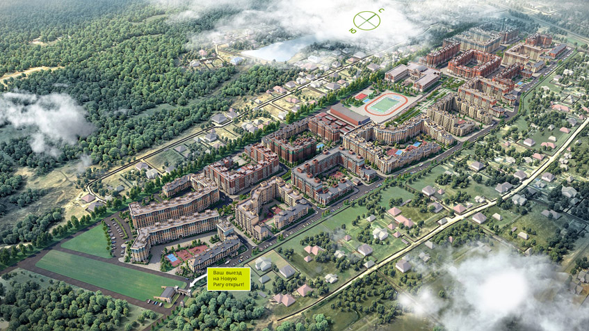 ЖК Опалиха О3, Московская область, Красногорск, мкр. Опалиха, ул. Фруктовая, 1к1, 1к2